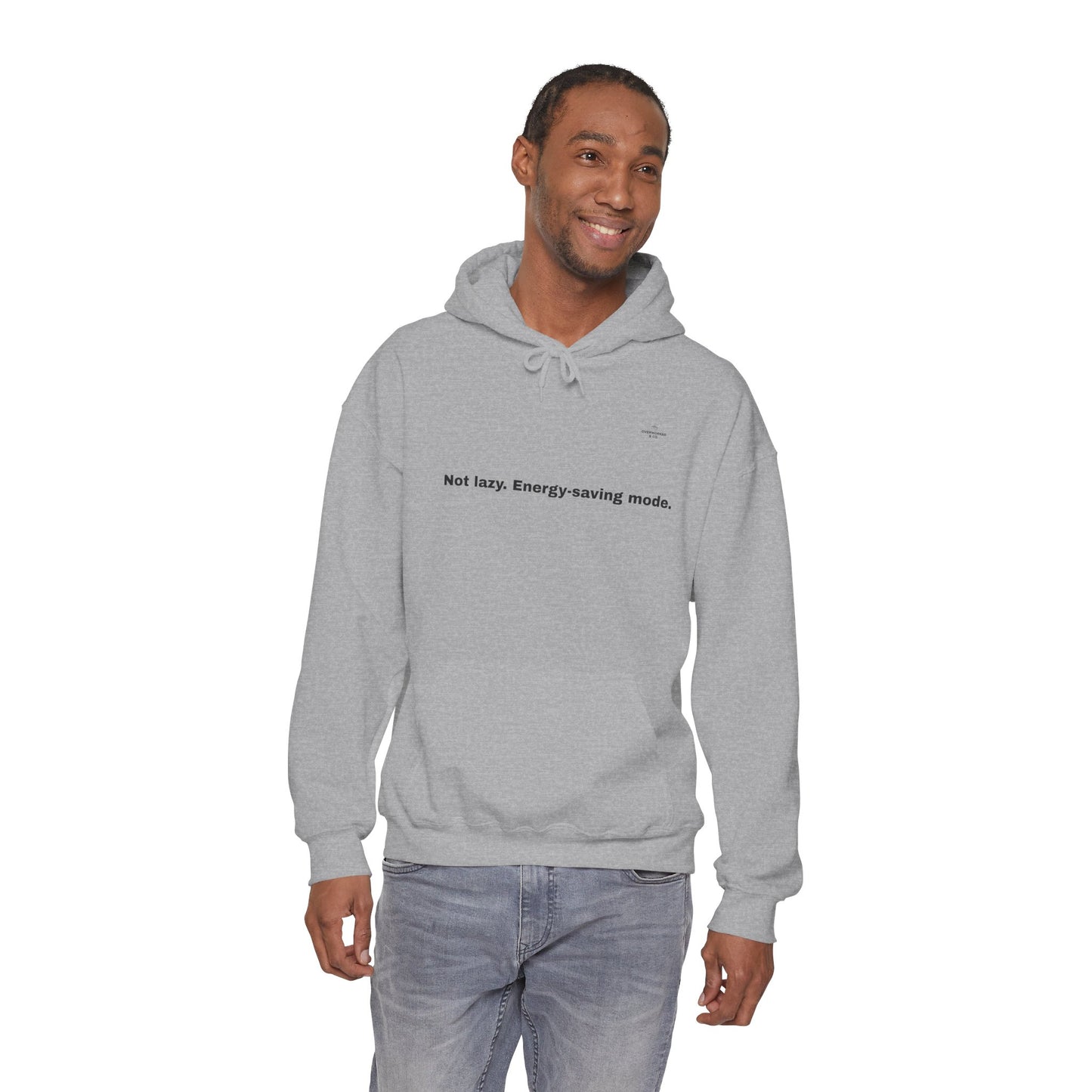 Energy-Saving Mode Hoodie